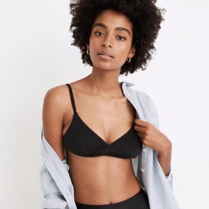 Madewell Second Wave Tie Back Bikini Top 2X